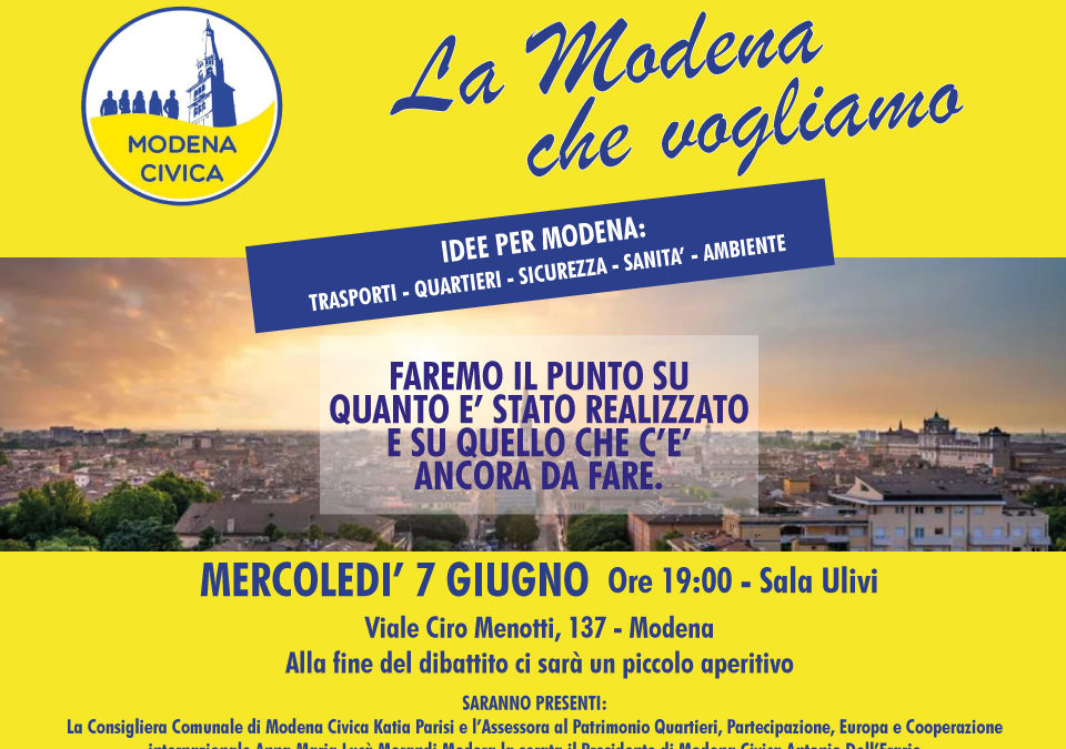 Incontra Modena Civica